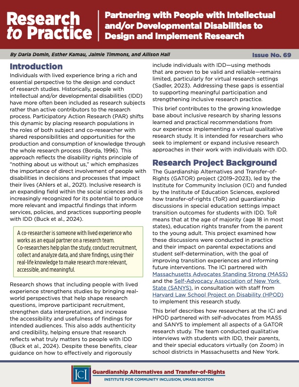 Research to Practice #69